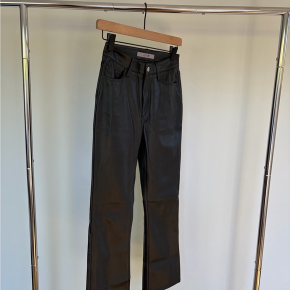 Joe's Jeans Black Straight Leg Pants - Picture 3 of 9